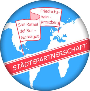 Verein zur Förderung der Städtepartnerschaft Kreuzberg – San Rafael del Sur e.V. Logo
