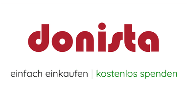 donista - einfach einkaufen & kostenlos spenden Logo